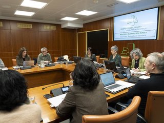 Comparecencia en el Parlamento Vasco